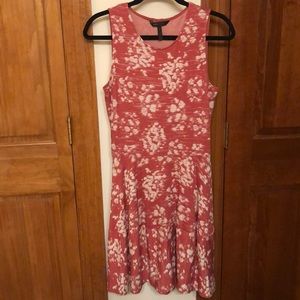 BCBGMAXAZRIA printed skater dress